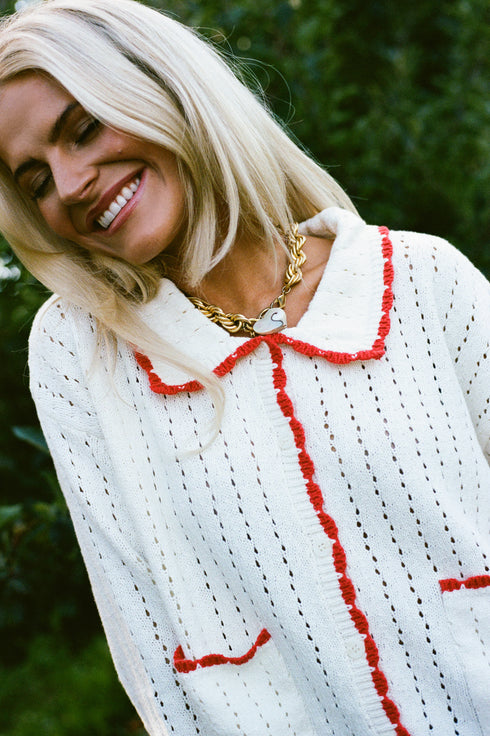 Apple Knit Cardigan